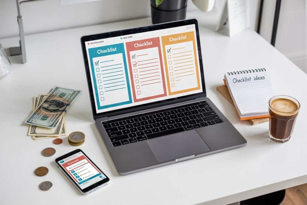 How to Make Money Selling Checklists Online